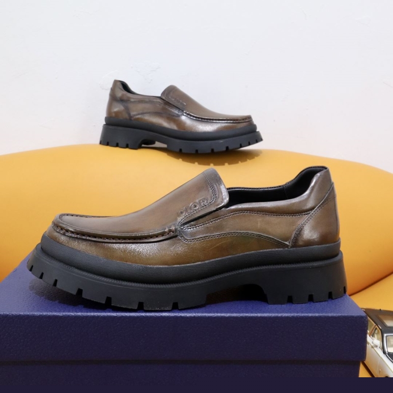 ch**an D*or leather shoes